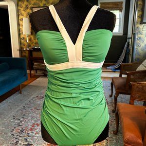 Boden Ruched Swimsuit-Size 10